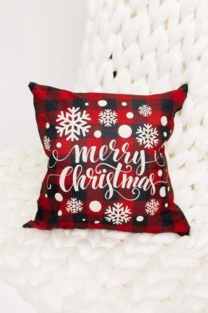 Merry Little Christmas Pillow Case