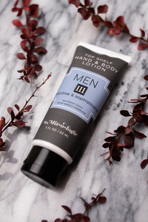 Seductive and Sophisticated Men's Hand and Body Lotion