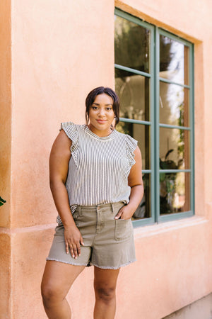 Tessa Textured Stripe Top