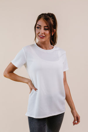 To Lounge Or Bike Top In Ivory