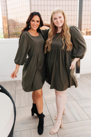 Evergreen Garden Dress