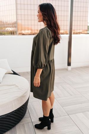 Evergreen Garden Dress