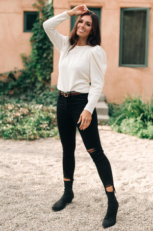 Very Pretty Top in Ivory