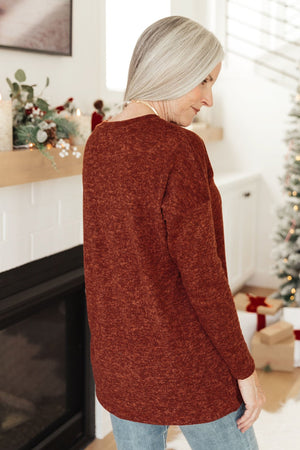 DOORBUSTER A Side of Sass Top in Ginger