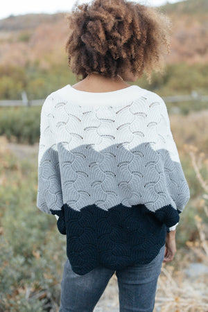 Designed For Details Sweater in Gray