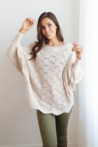 Designed For Details Top in Taupe