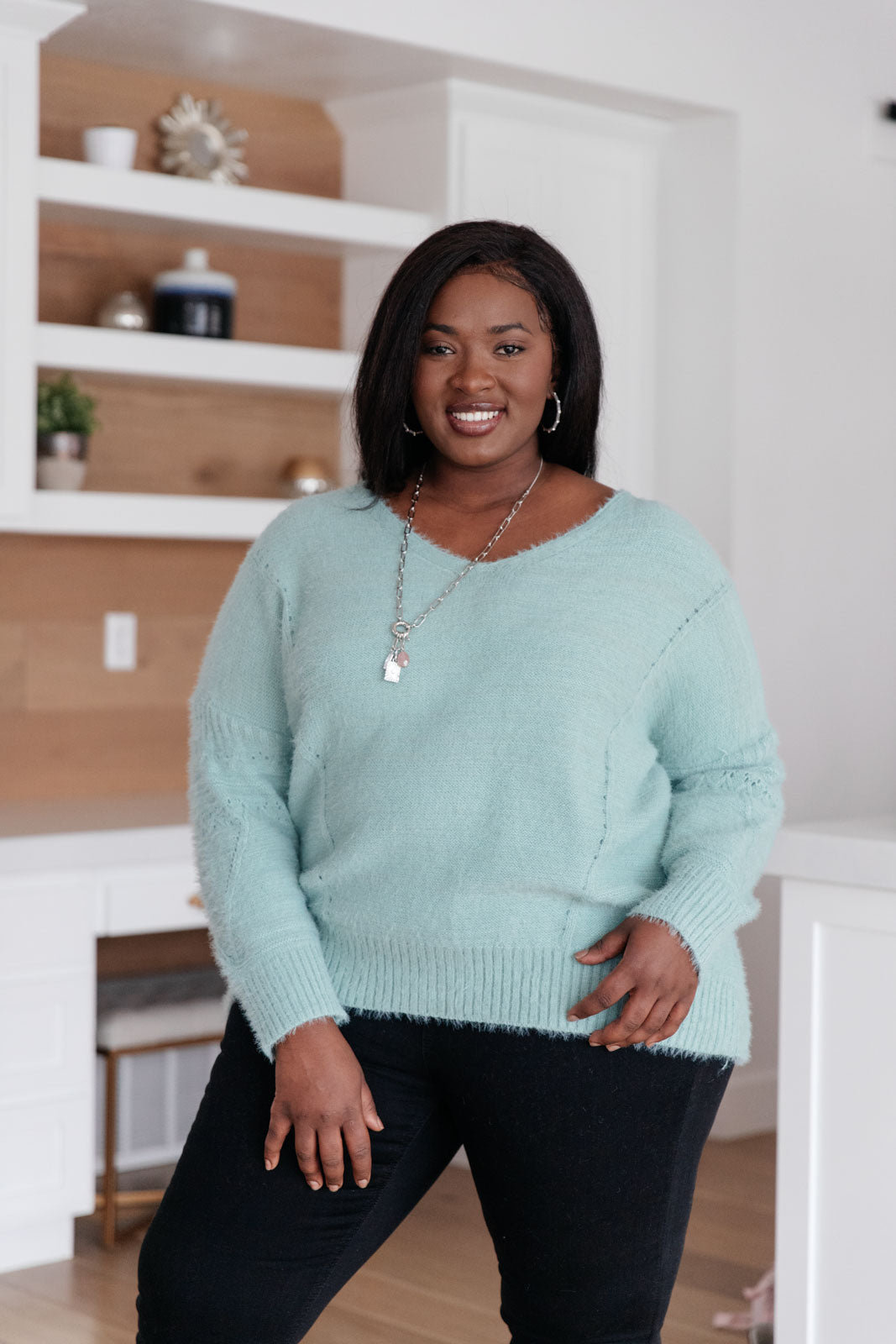 Dream State Top In Sage