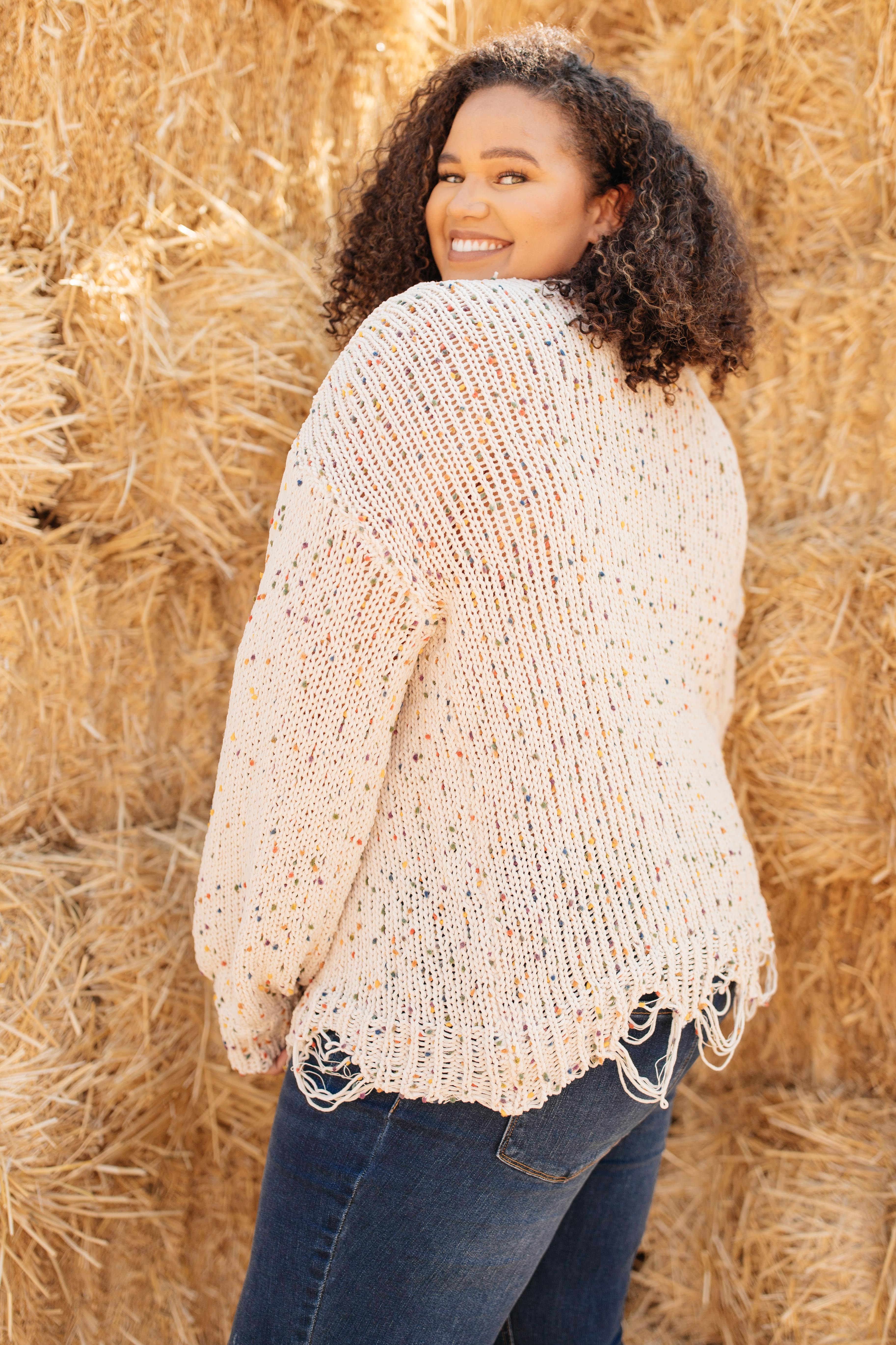 Dusted With Colors in Cream