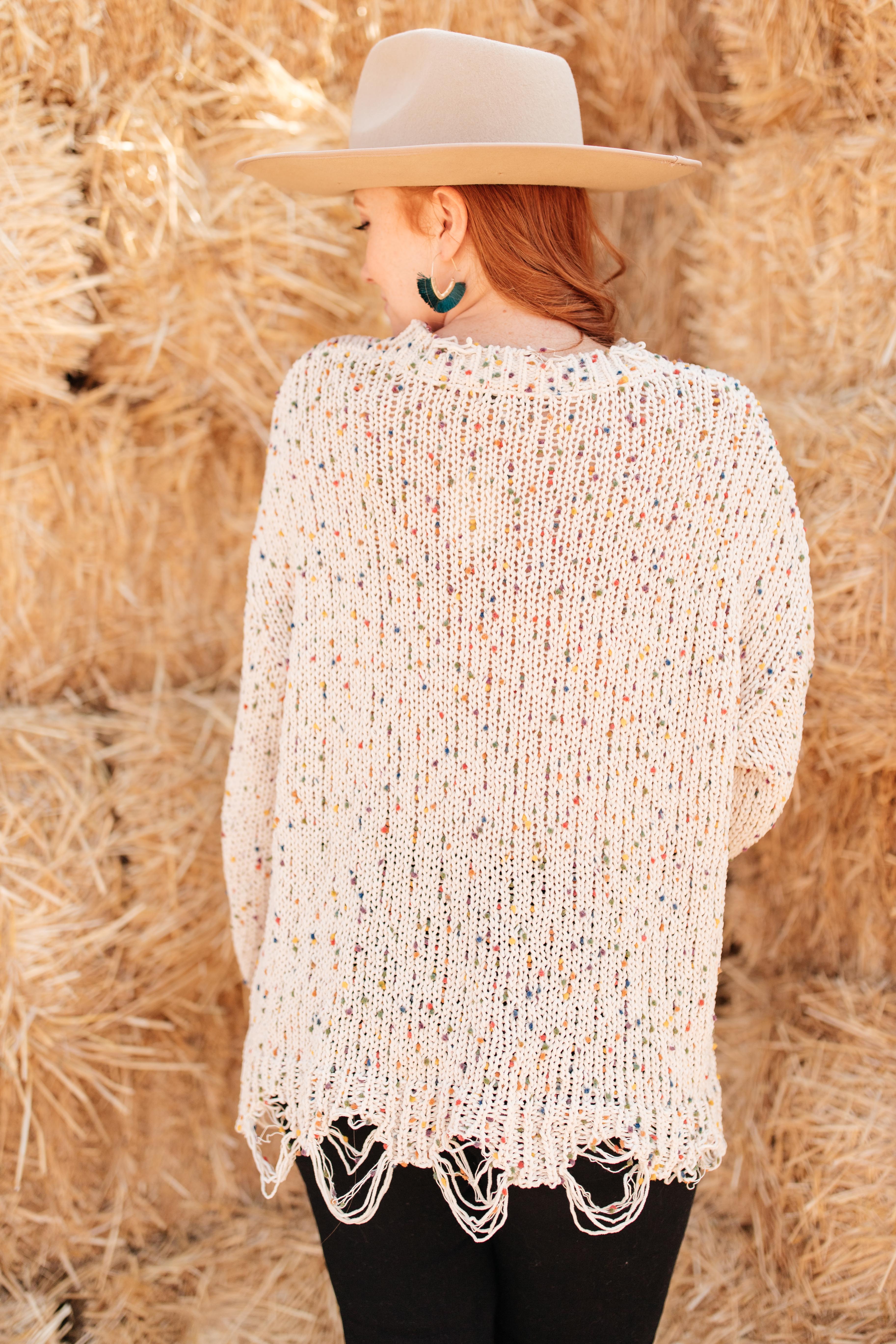 Dusted With Colors in Cream