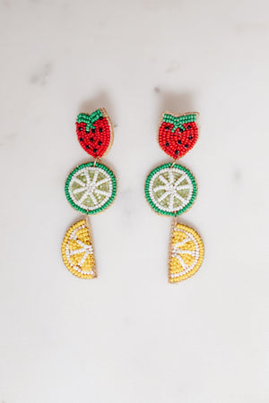 Fresh Fruit Earrings