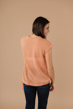 Girls Don't Sweat Sweater In Apricot