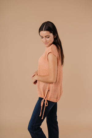Girls Don't Sweat Sweater In Apricot
