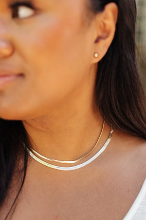 Golden Hour Necklace and Earring Set