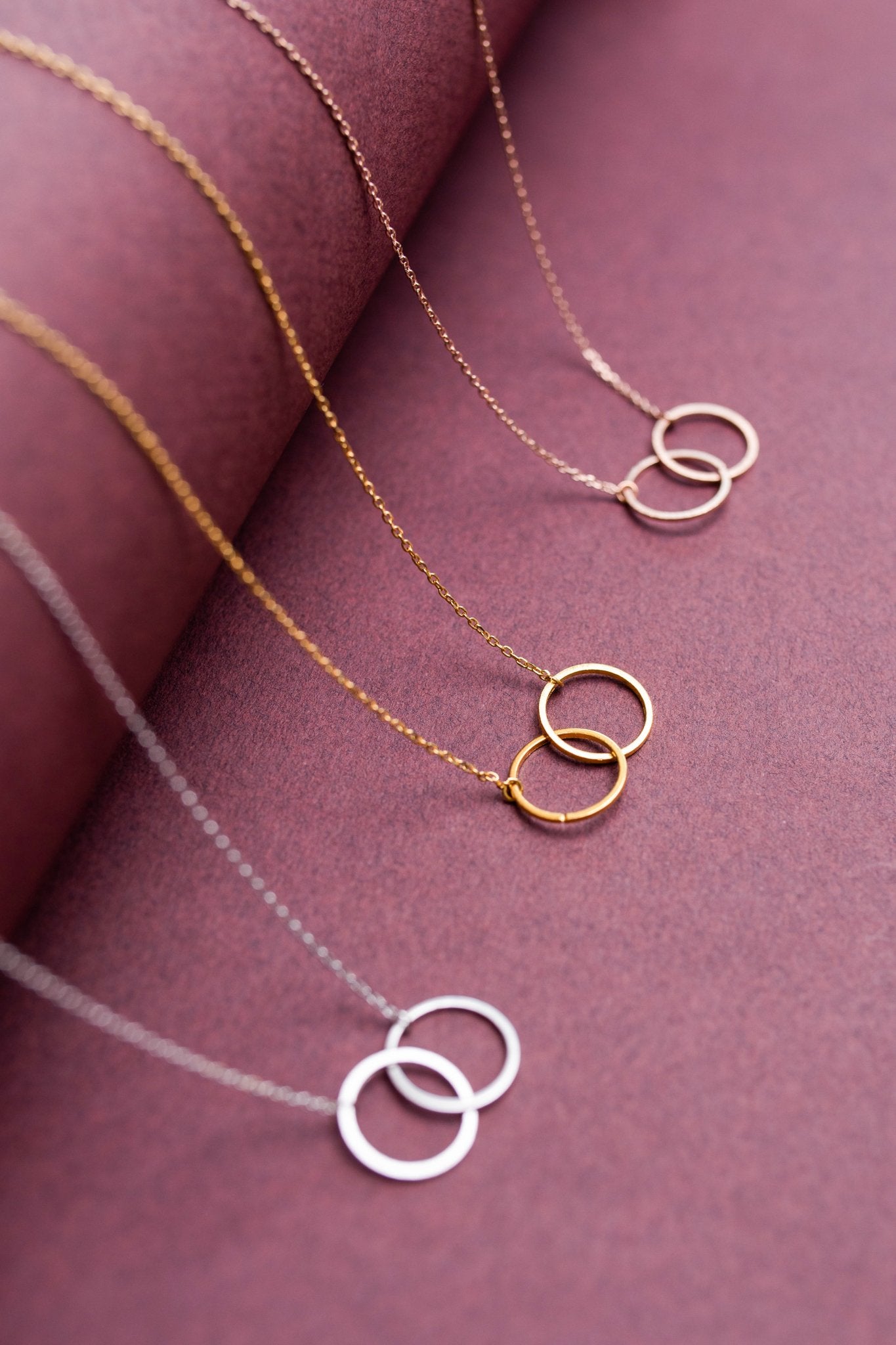 Hoops and Links Necklace