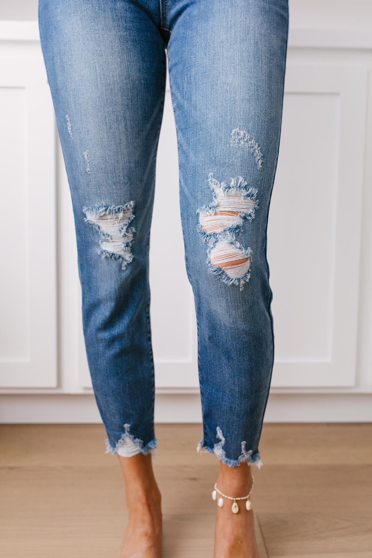 Just For The Distressing Jeans