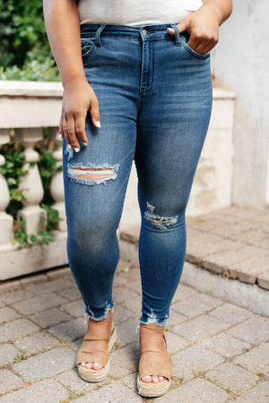 Lola Distressed Skinny Jeans