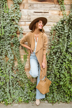 Lucky Break Jacket in Sand