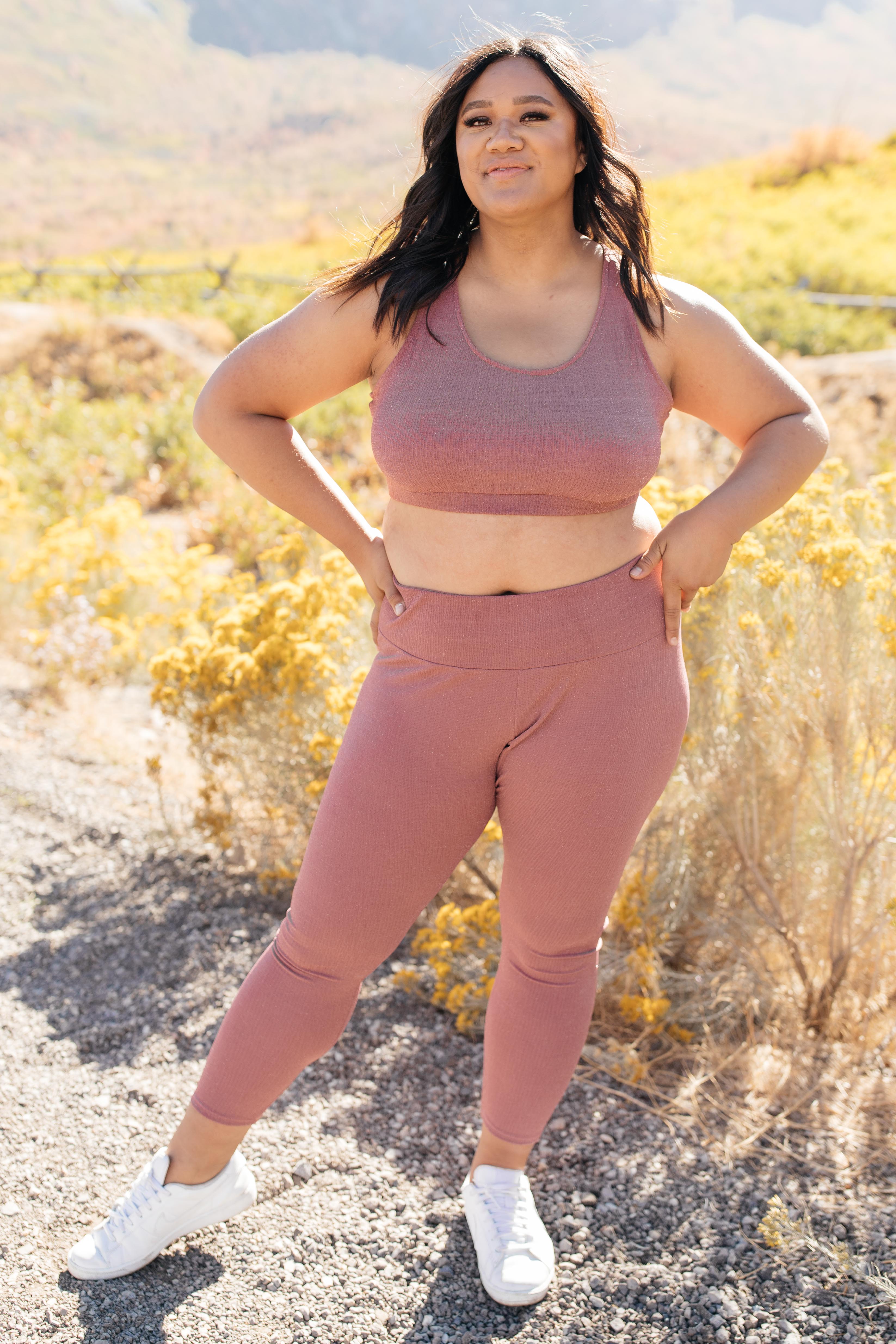 Lucy Lounging Leggings in Mauve