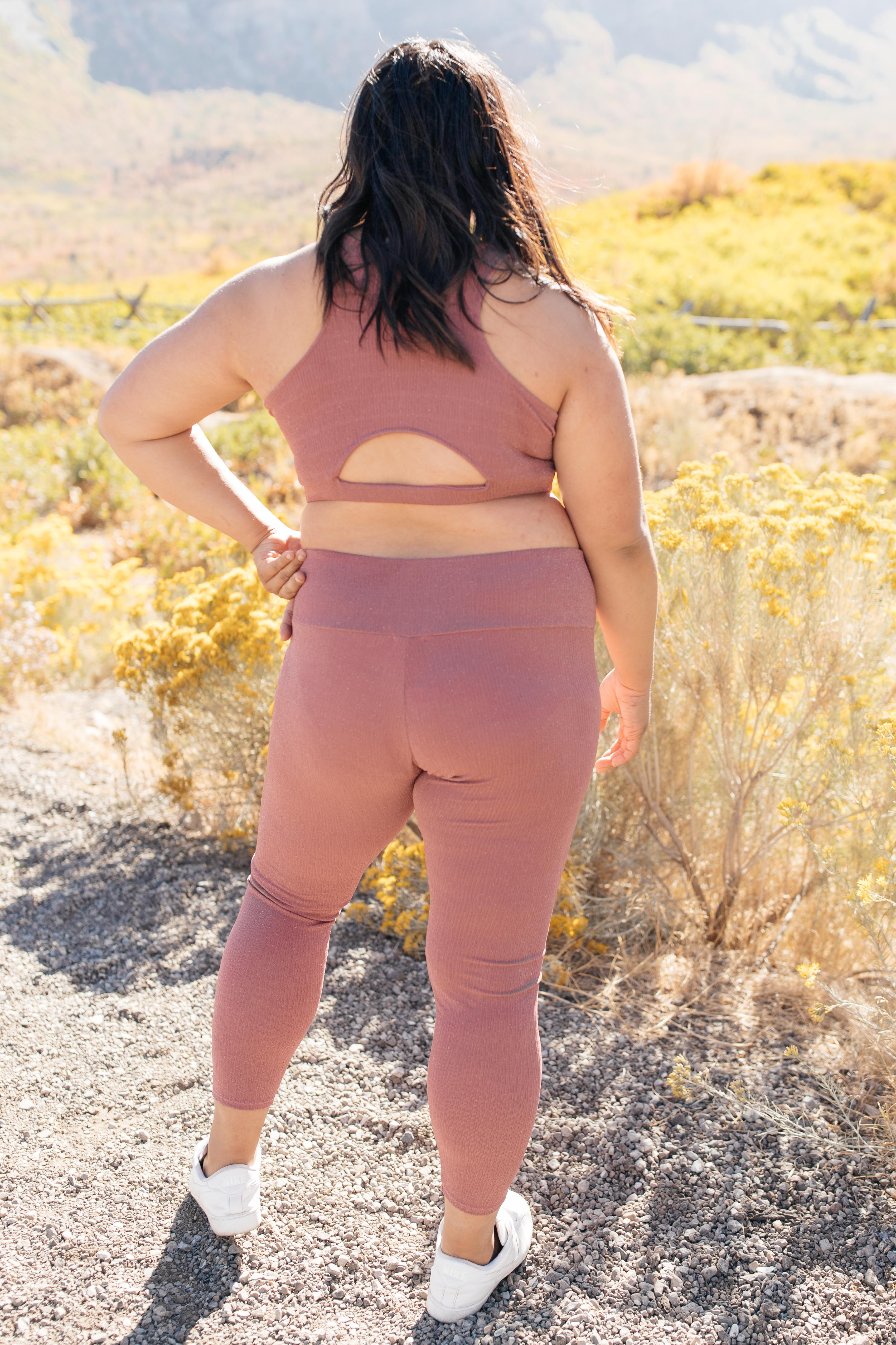 Lucy Lounging Leggings in Mauve