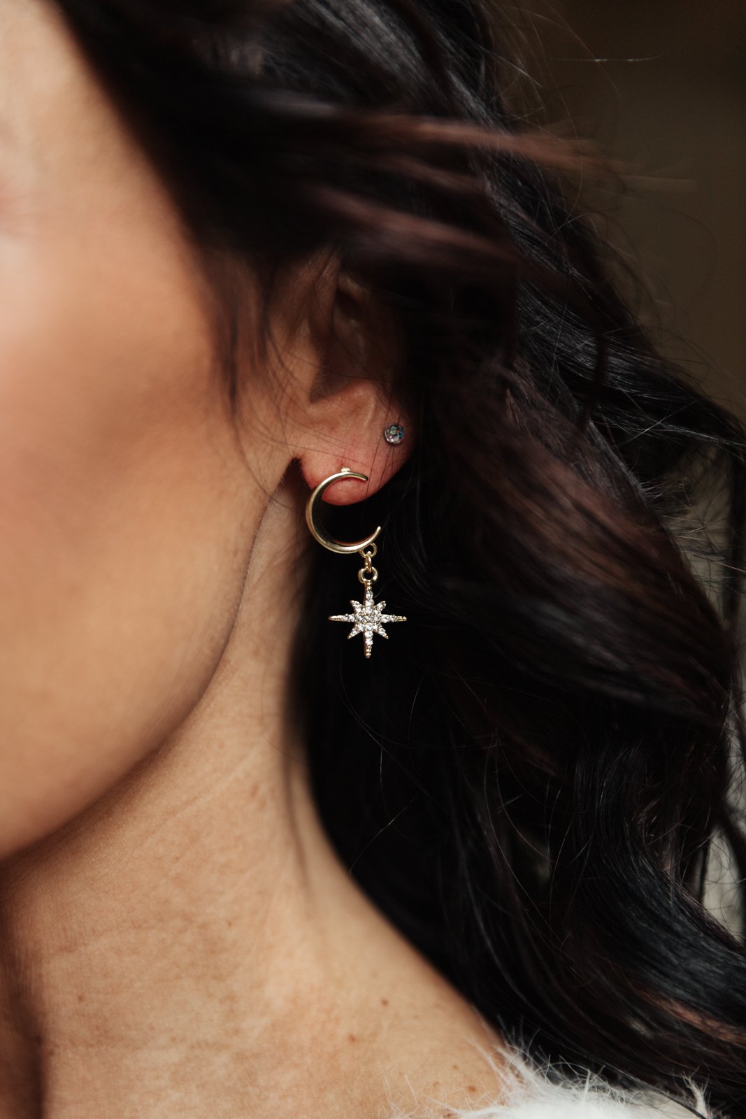 North Star Drop Earrings