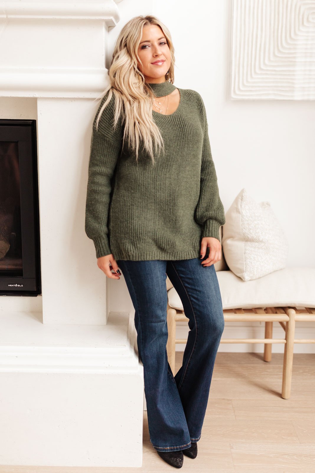 Olive Branch Sweater