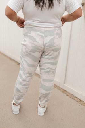 Pastel Meets Camo Joggers