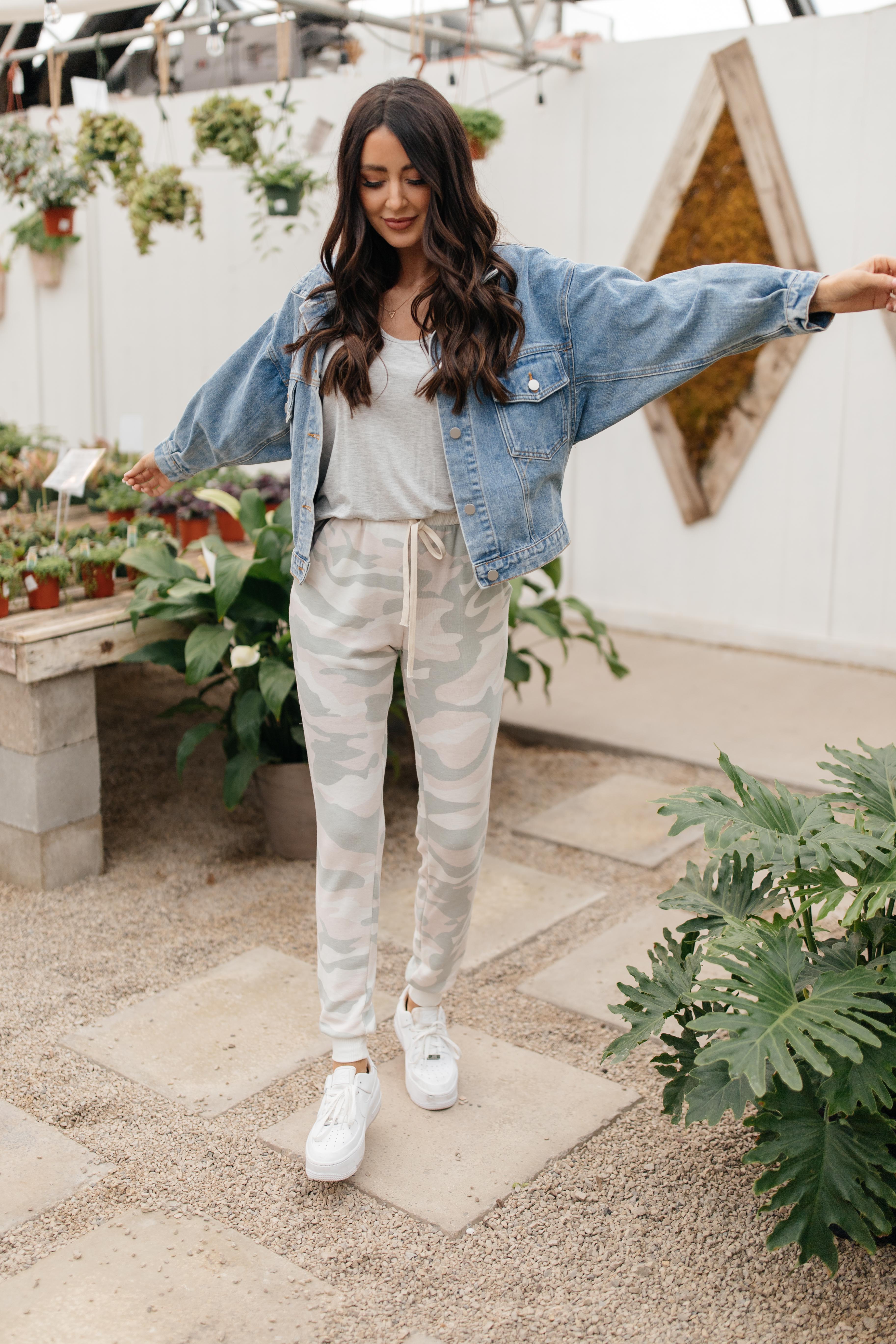 Pastel Meets Camo Joggers