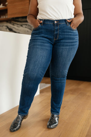 Plain And Perfect Medium Wash Jeans