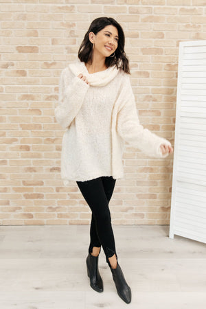 Popcorn And A Movie Sweater in Ivory