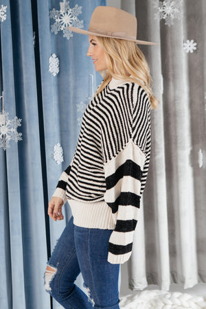 Simone Striped Sweater