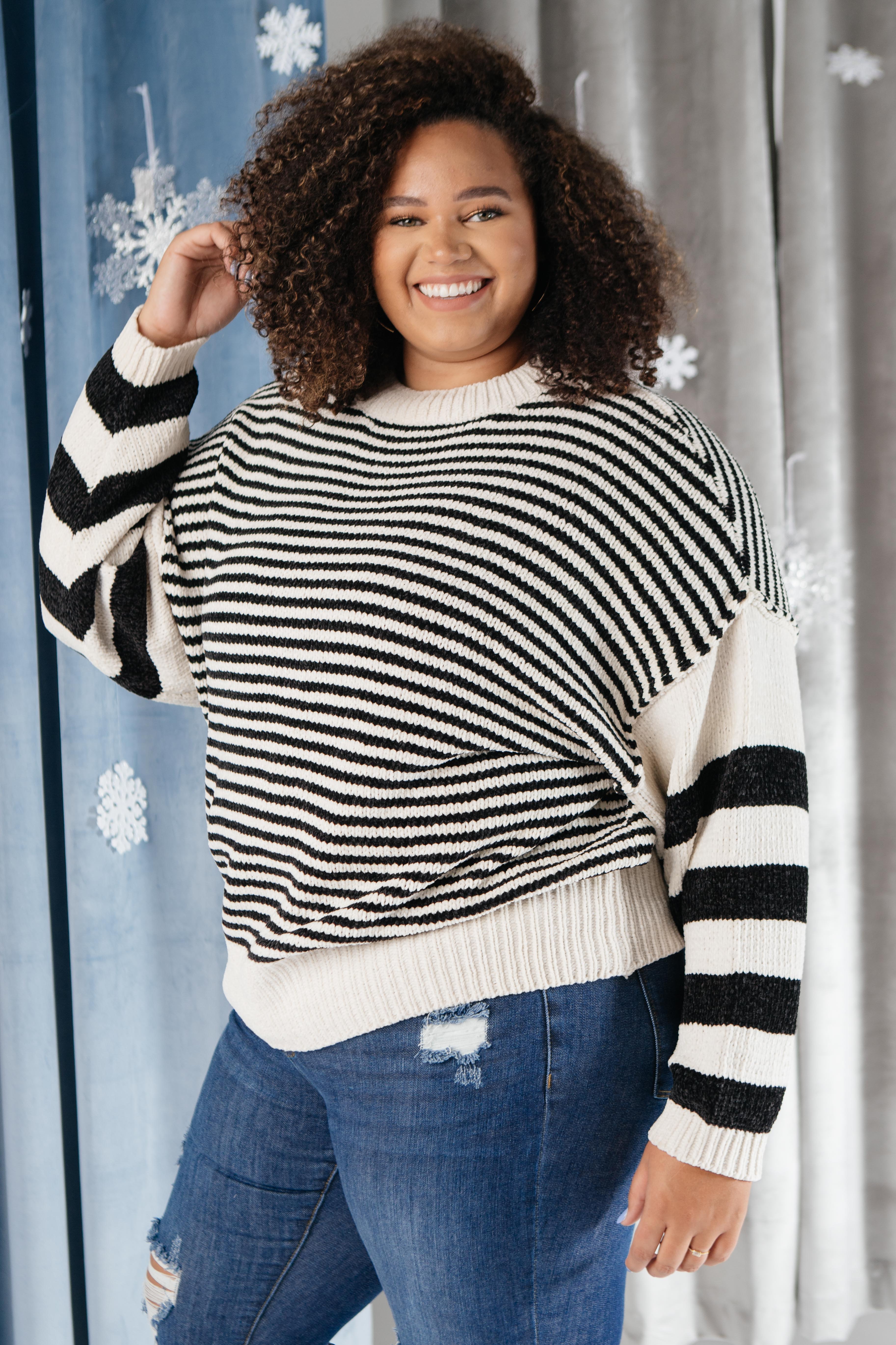 Simone Striped Sweater