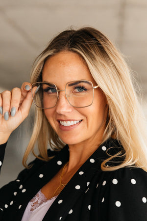 Squared Away Blue Light Glasses