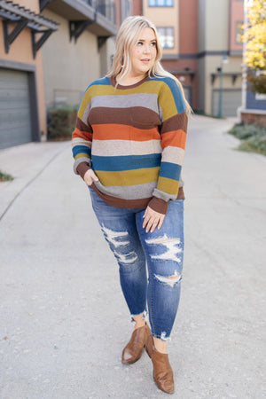 Summoning Fall Striped Sweater