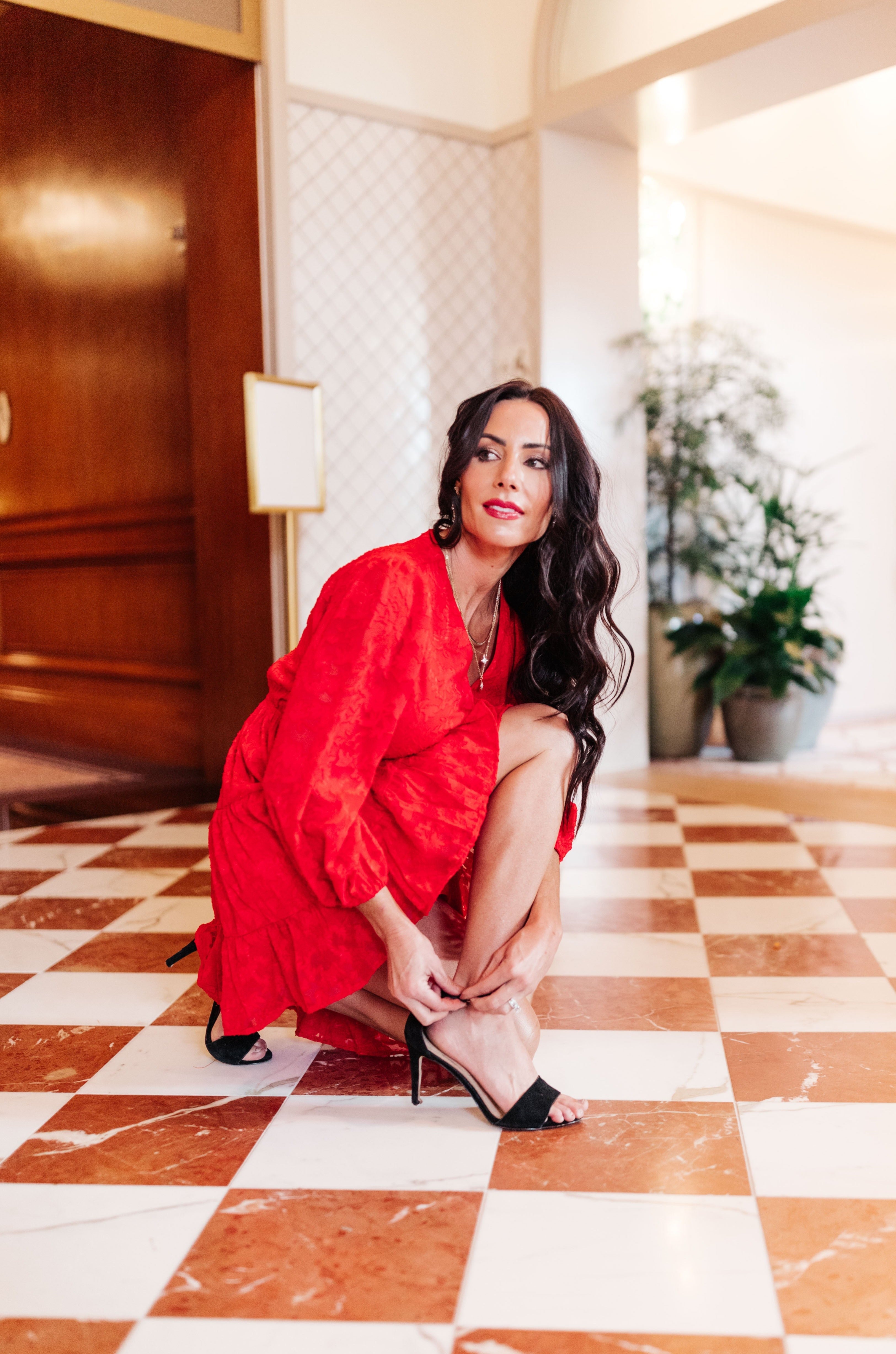 Sweetheart's Dress in Red