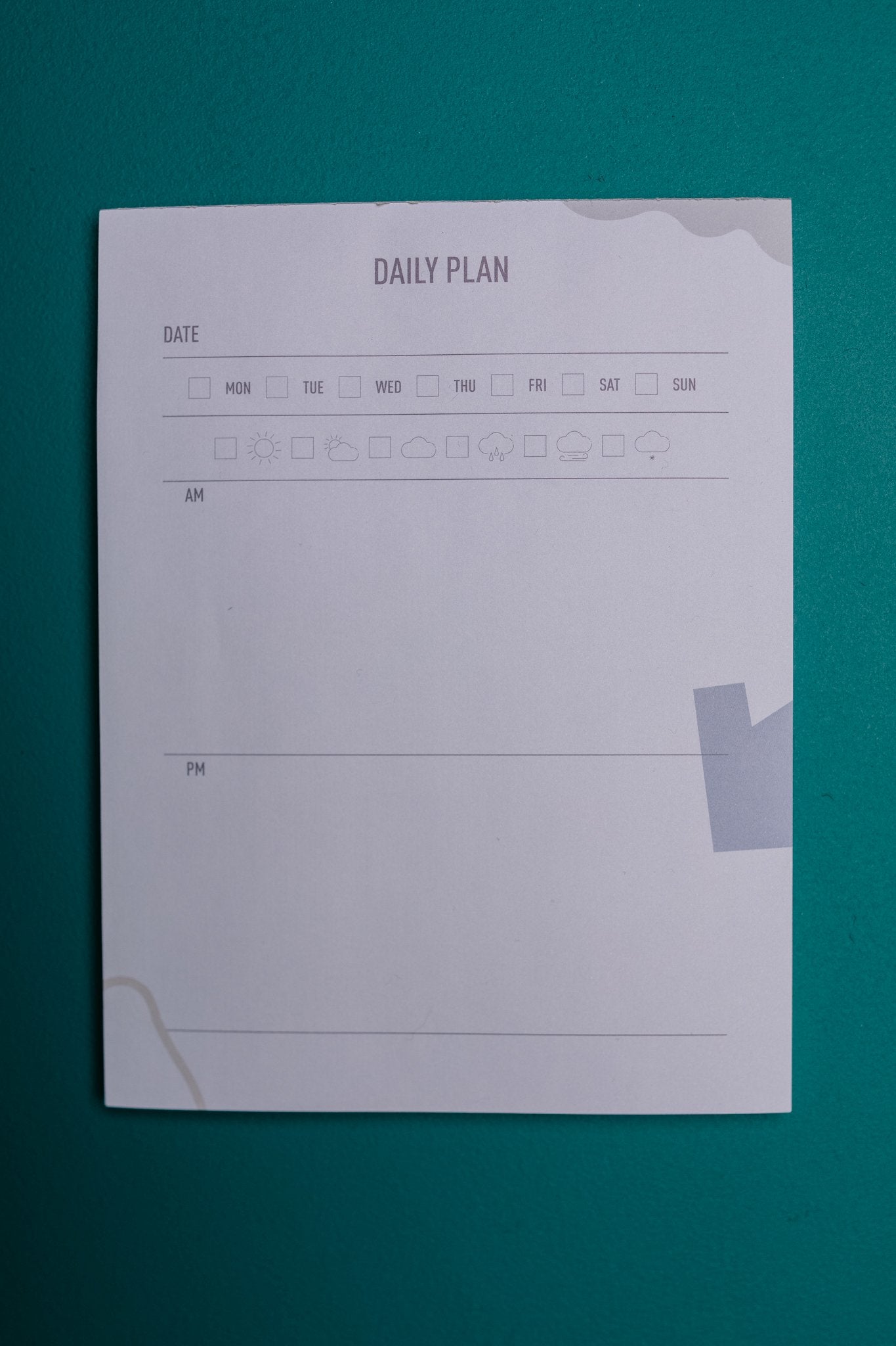 The New Me Gets Things Done Planner Pad