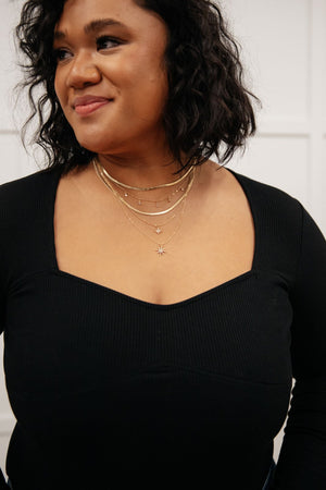 True North Layered Chain Necklace