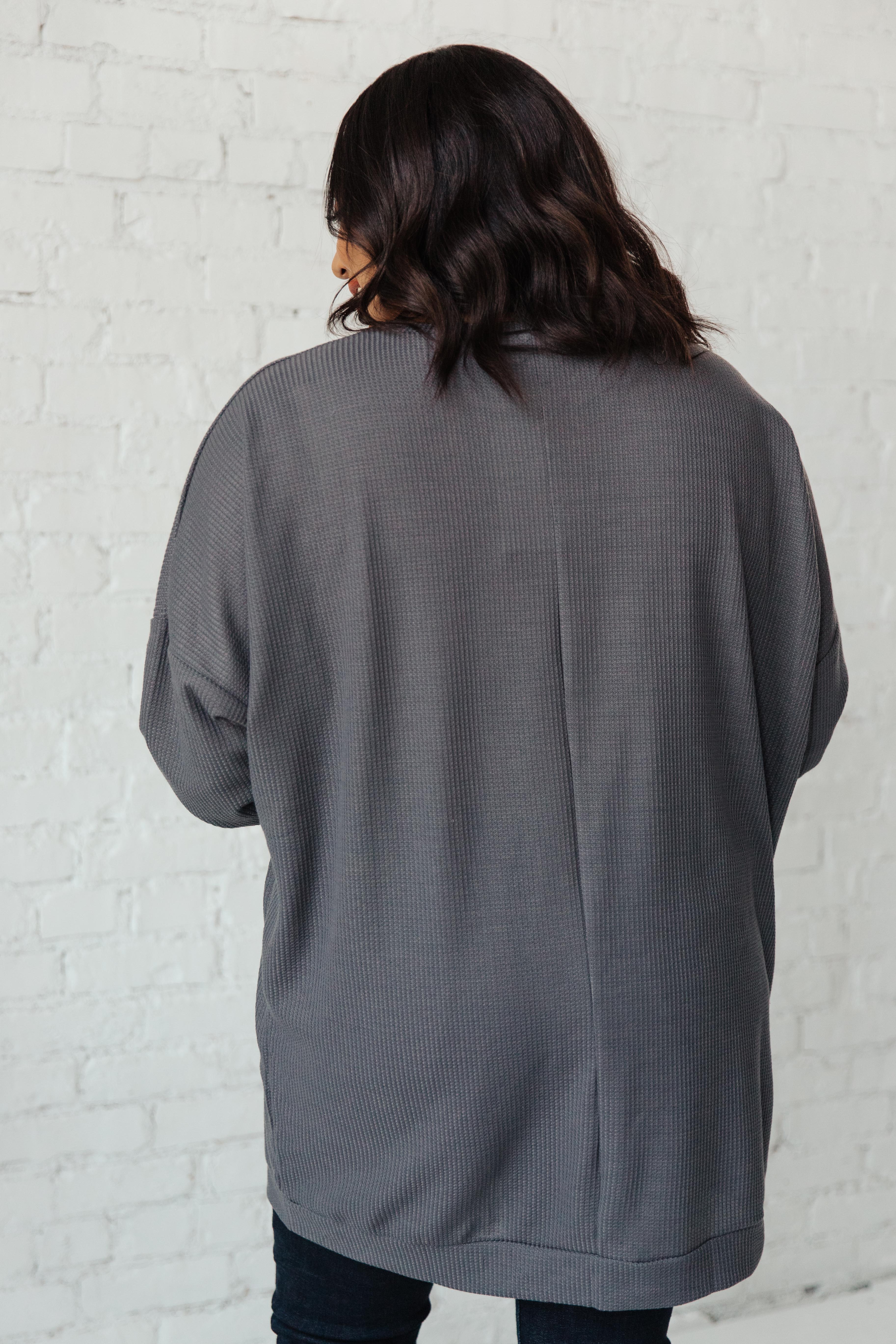Ultimate Thermal Tunic in Charcoal