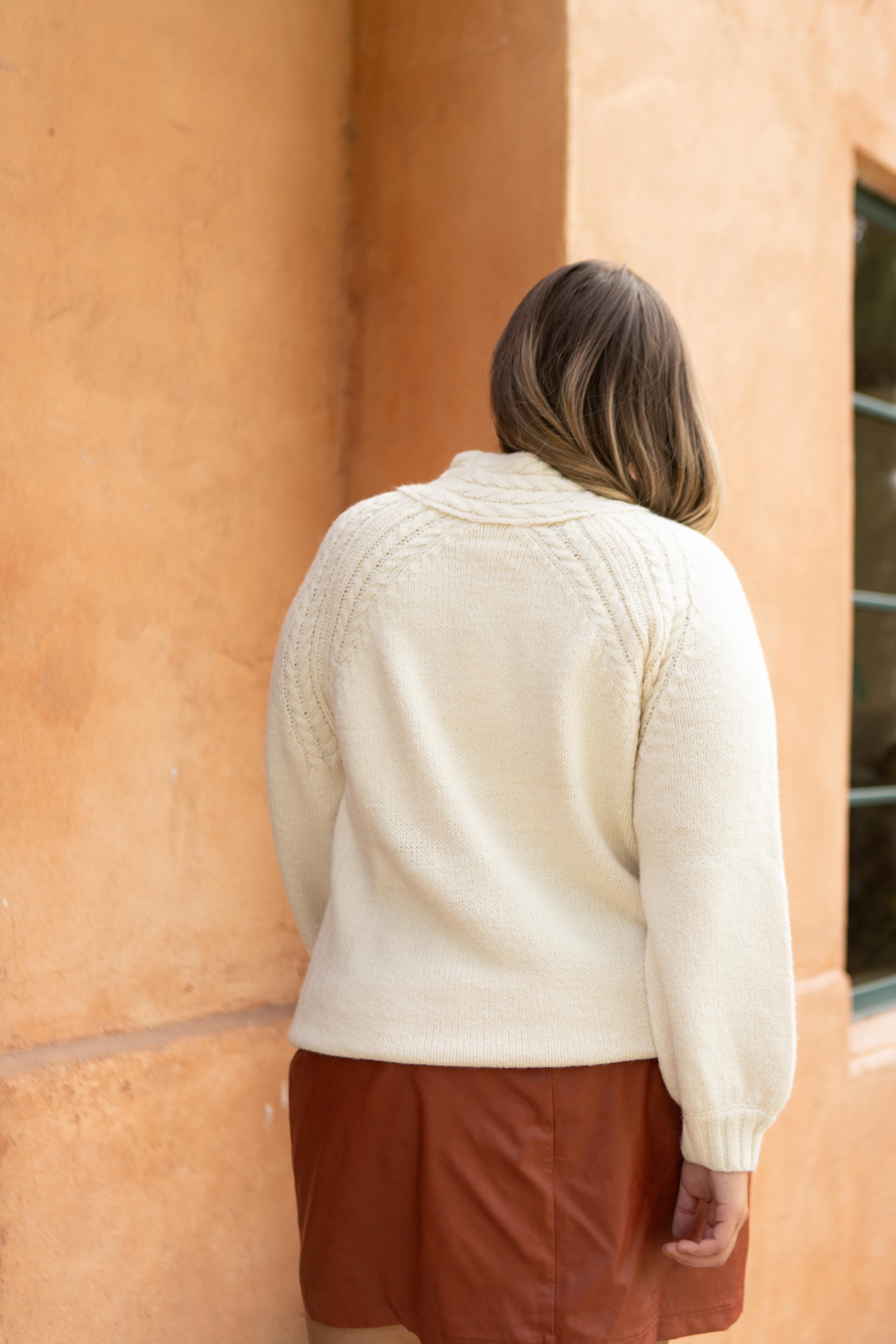 Your Favorite Knit Sweater in Cream