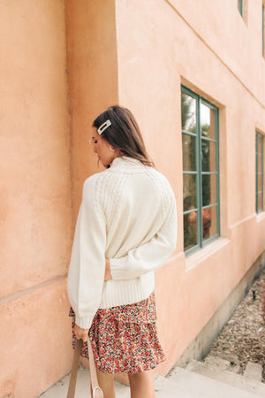 Your Favorite Knit Sweater in Cream