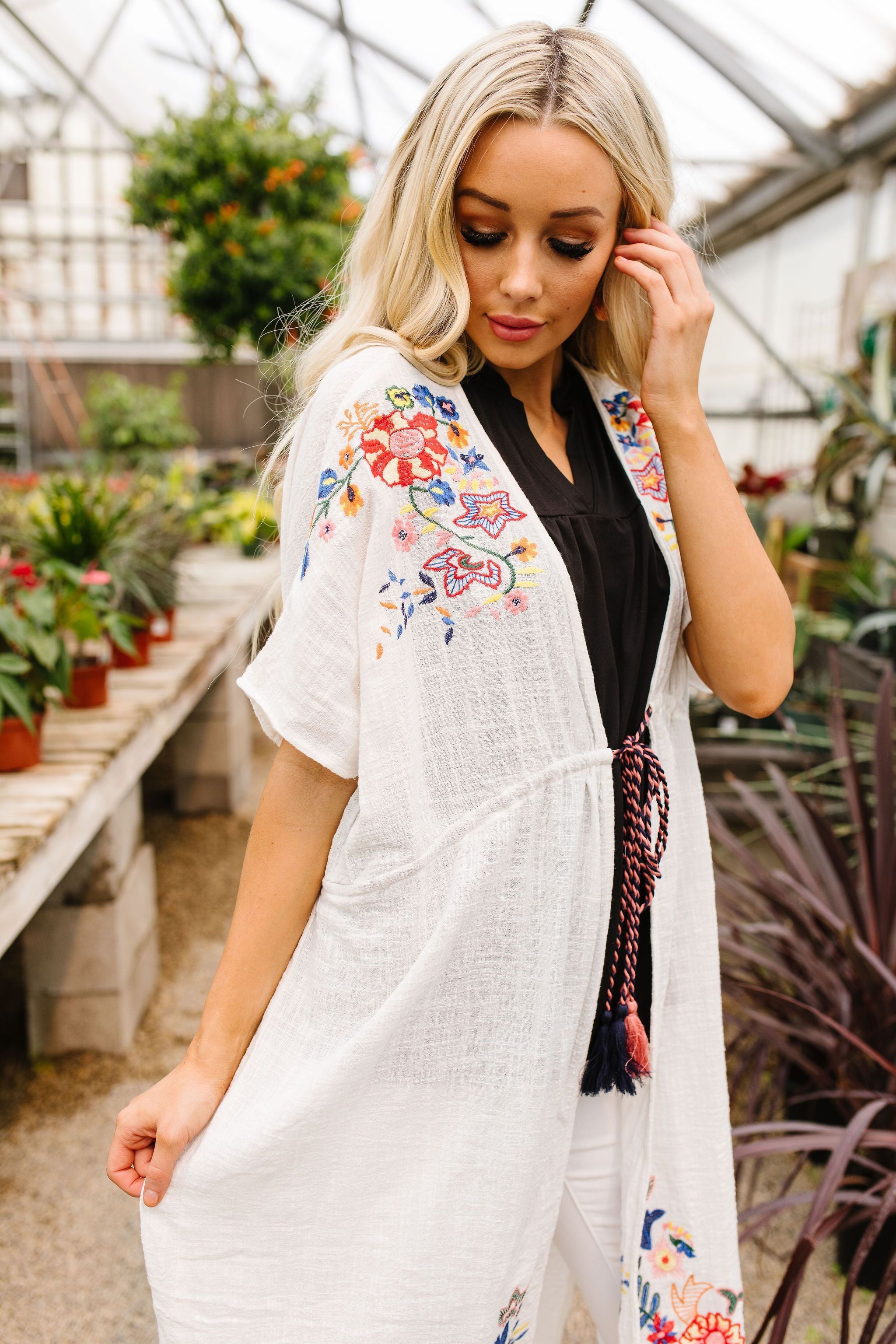 Divine Embroidered Kimono