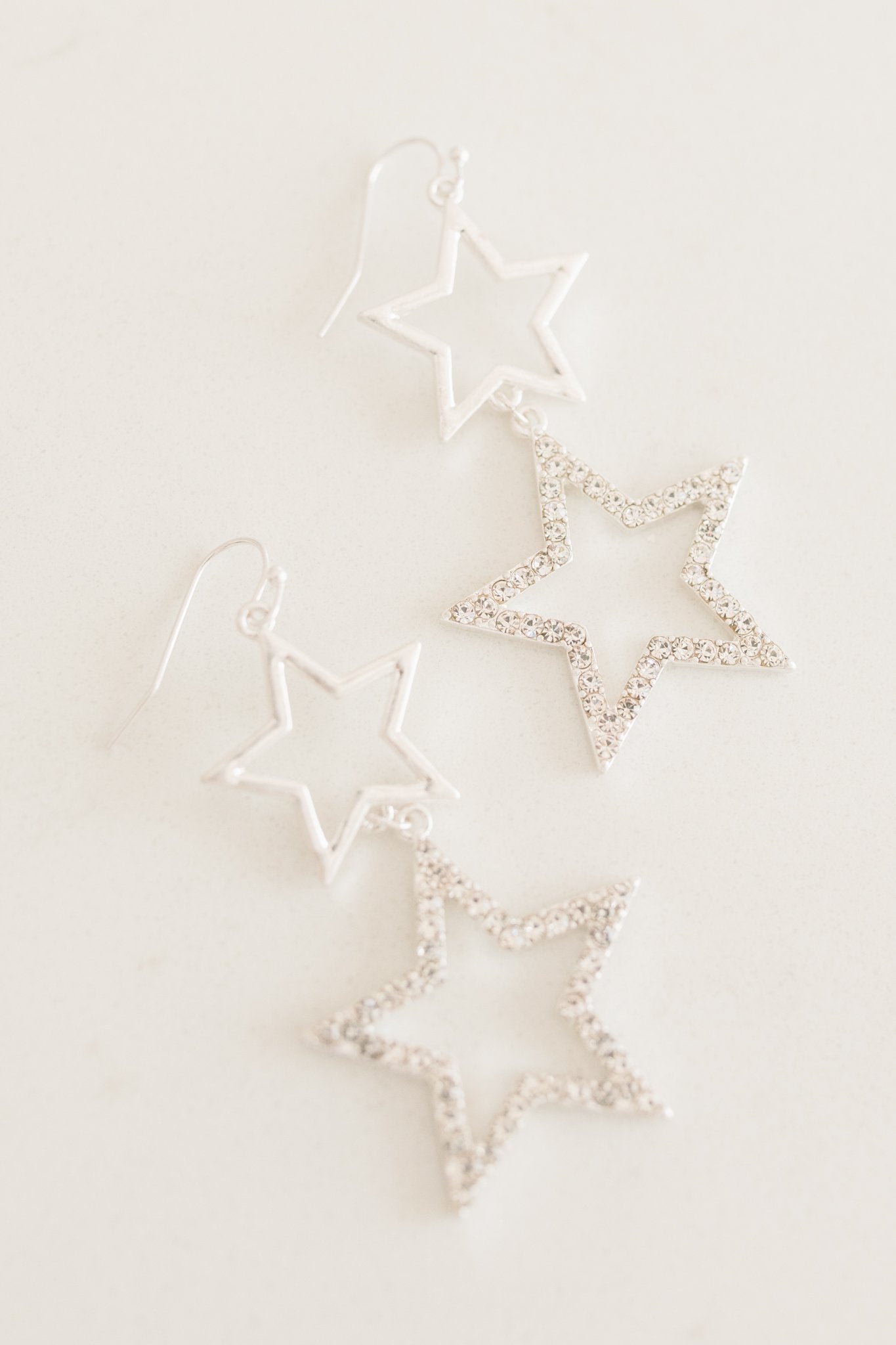 Glimmering Star Earrings