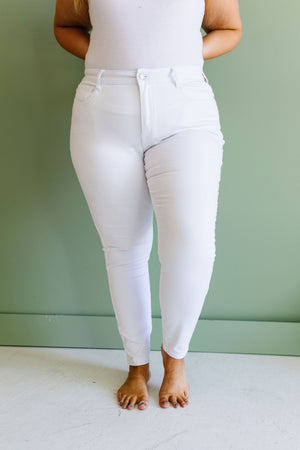 Keeping It Tight White Jeans