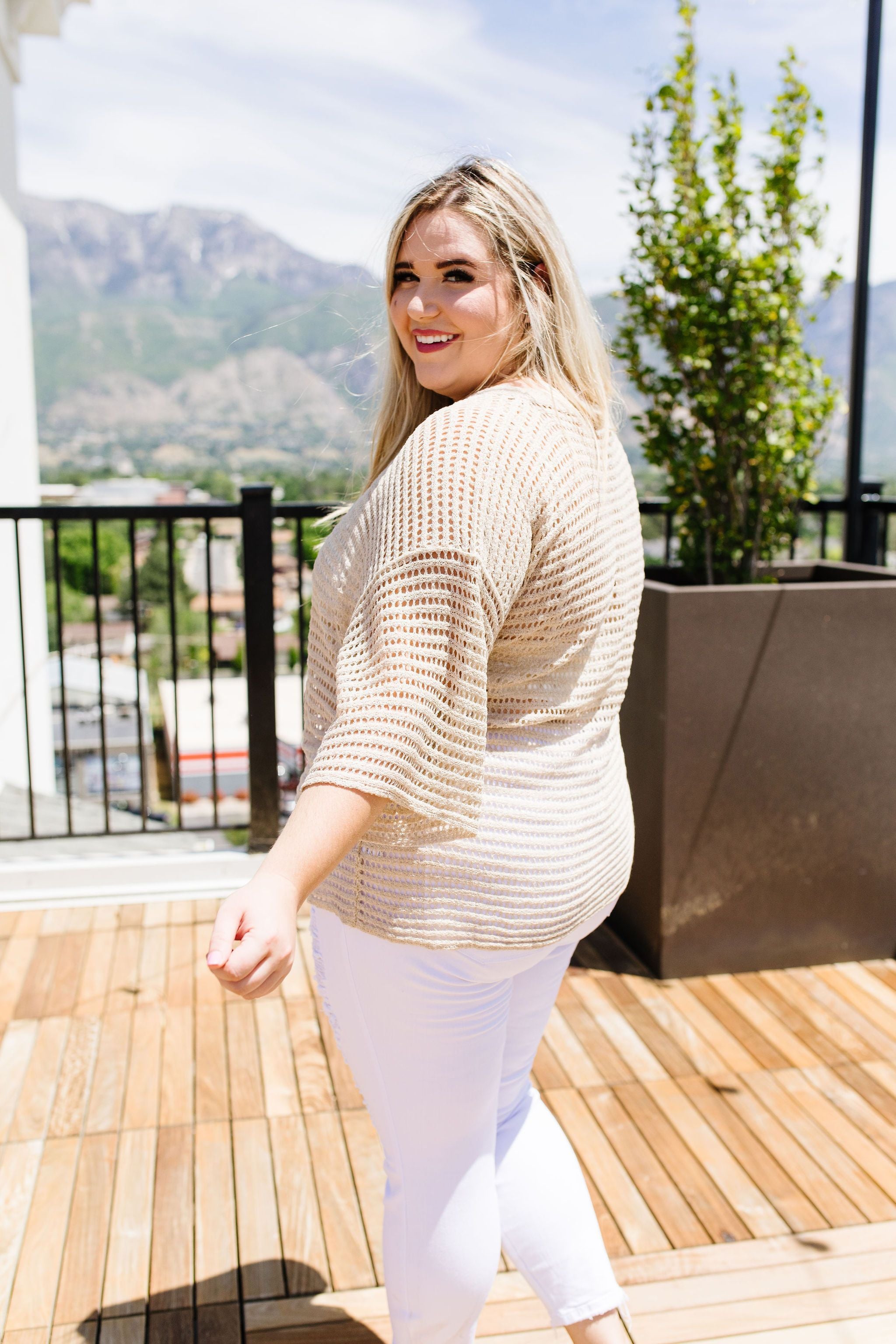 No Sweat Sweater In Natural