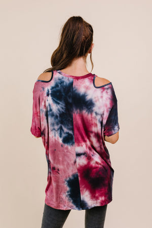 Out Of The Fire Cold Shoulder Top