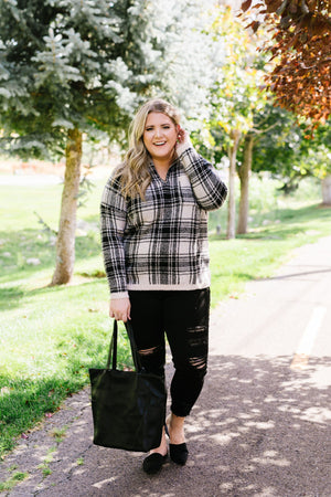 Plaid Girl Pullover