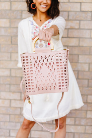 The Madison Bag in Blush
