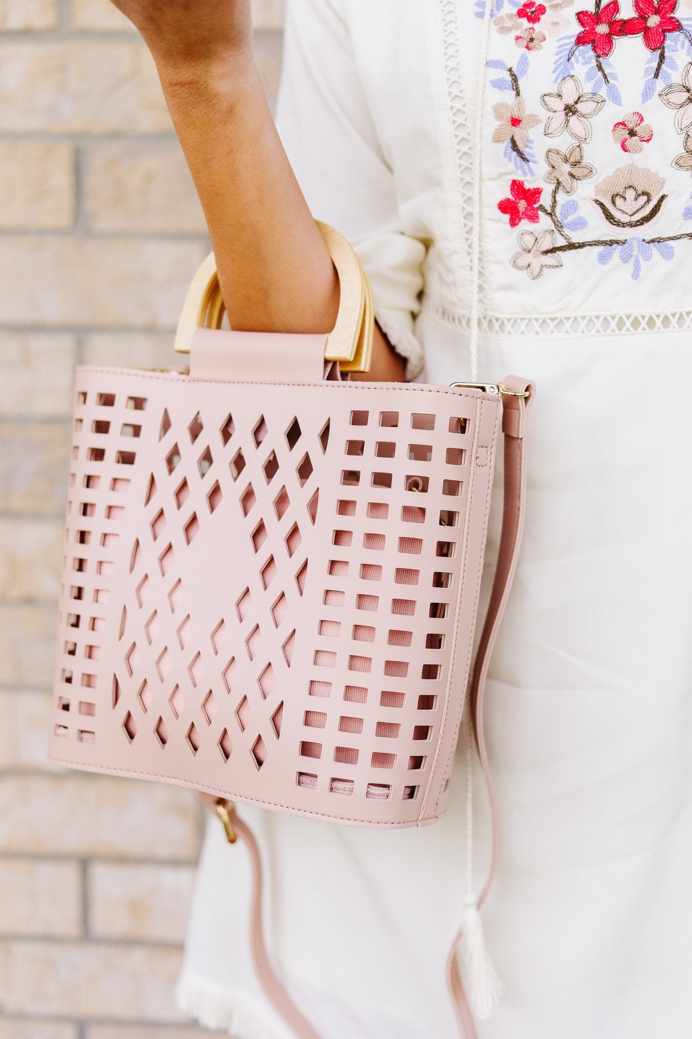 The Madison Bag in Blush