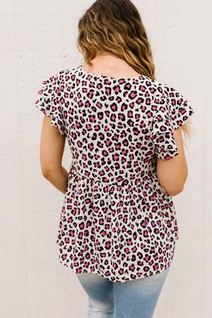 Think Pink Spotted Blouse