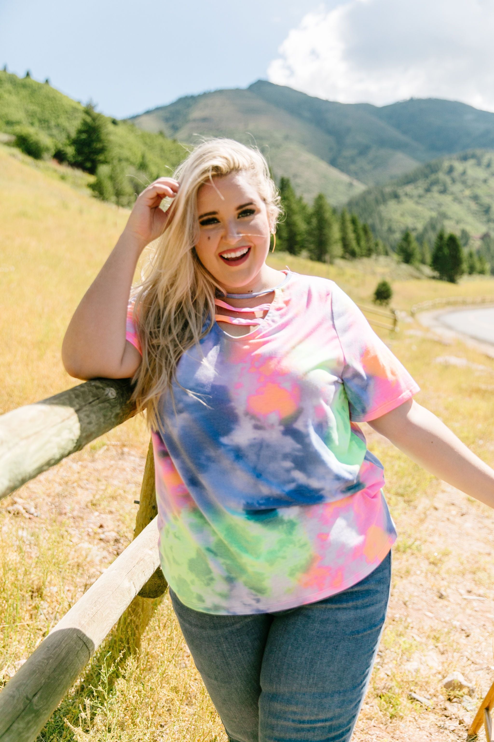 Tie Dyed And True Top