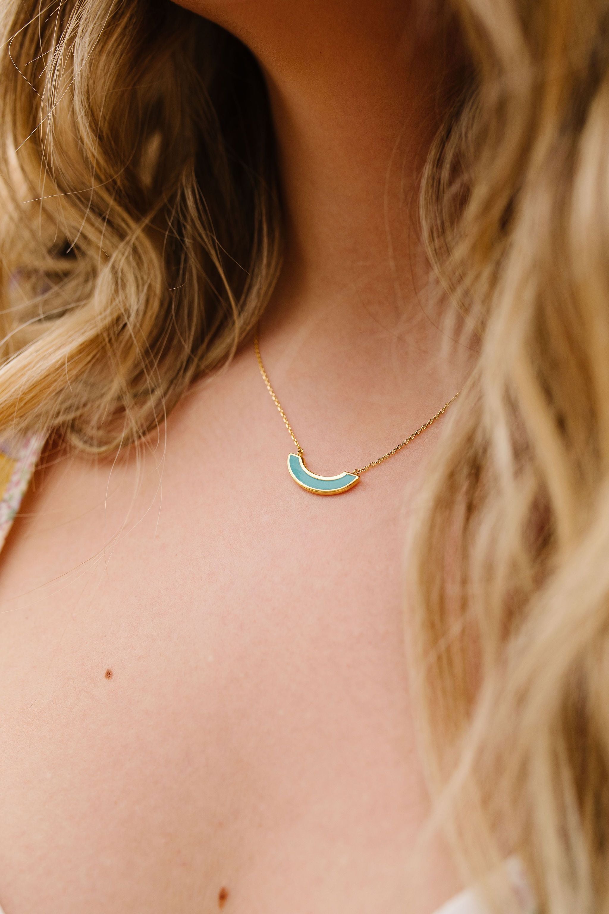 Turquoise Smiles Necklace